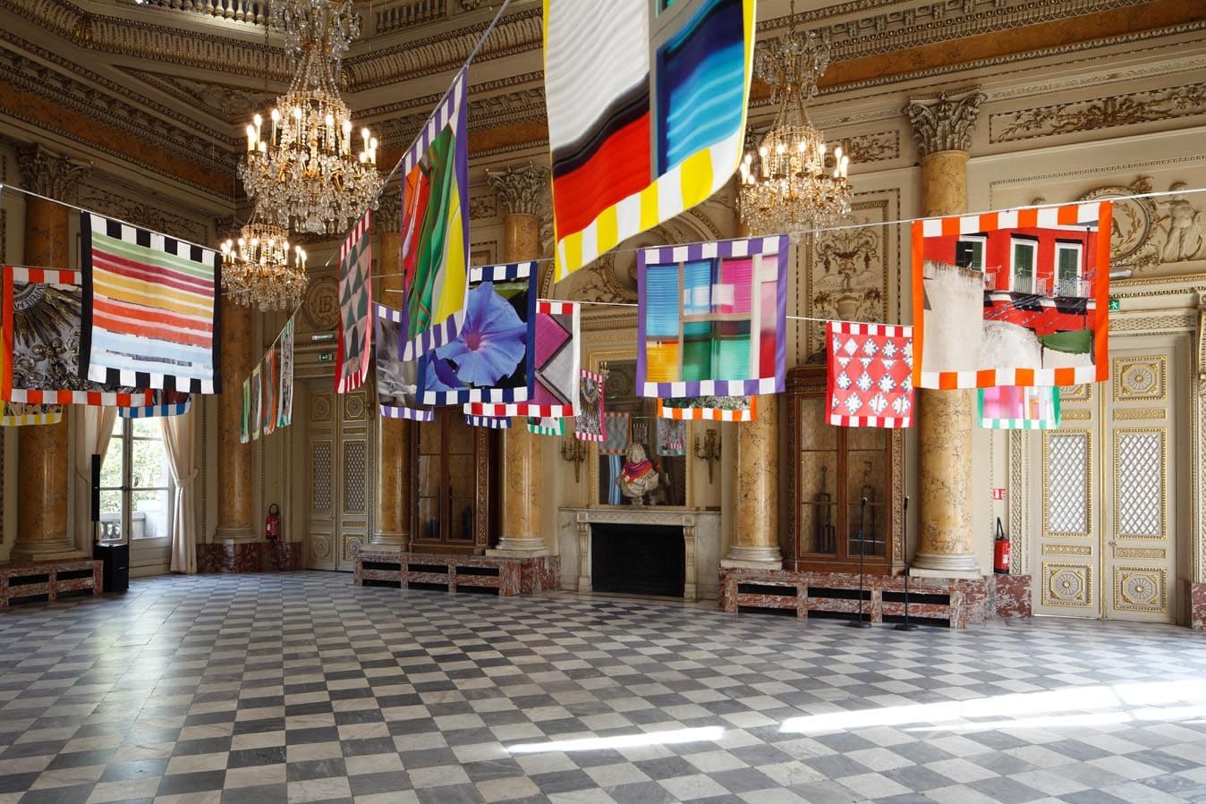 Daniel Buren for Hermès