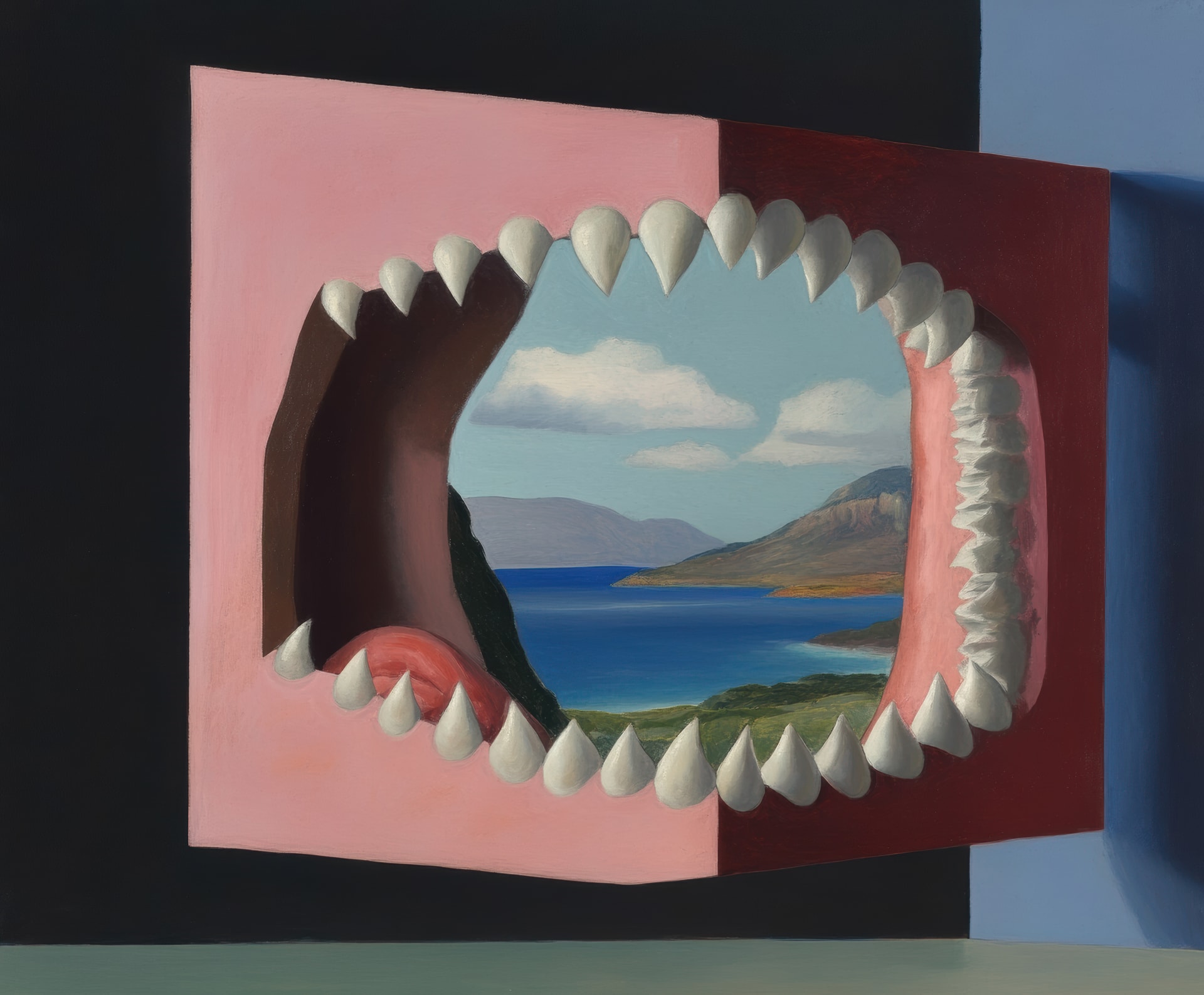 Swallowed Horizon
