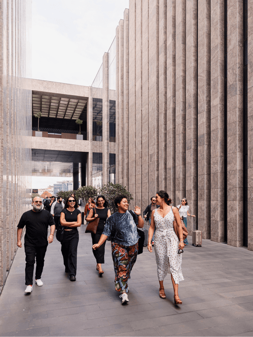 Walking to Biz Istanbul