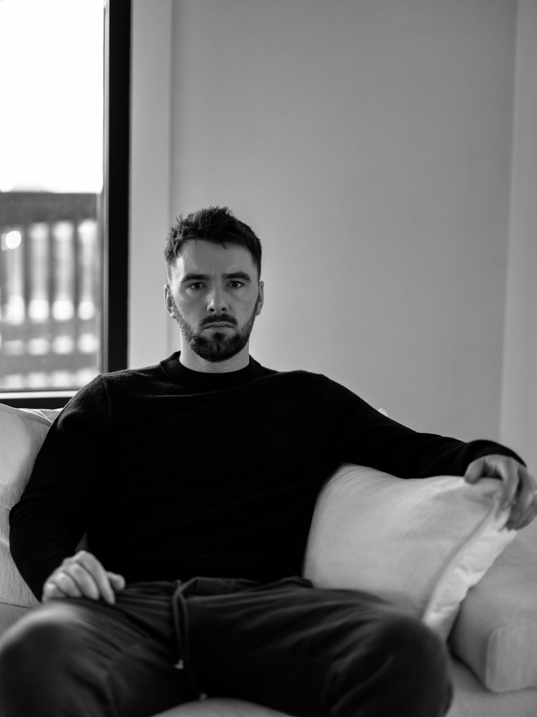 Jack Butcher portrait by Devin Oktar Yalkin