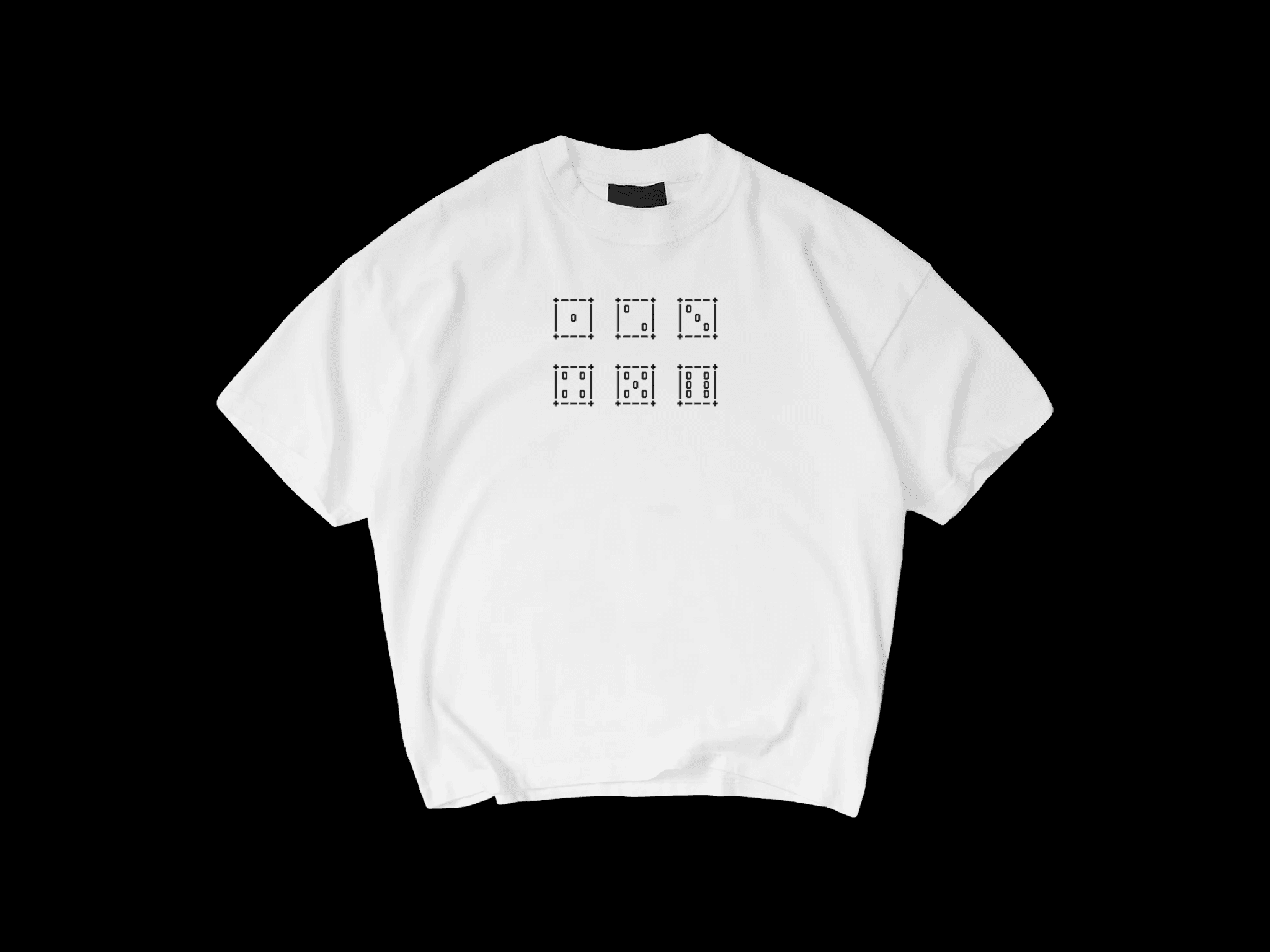 PLAY white t-shirt — front