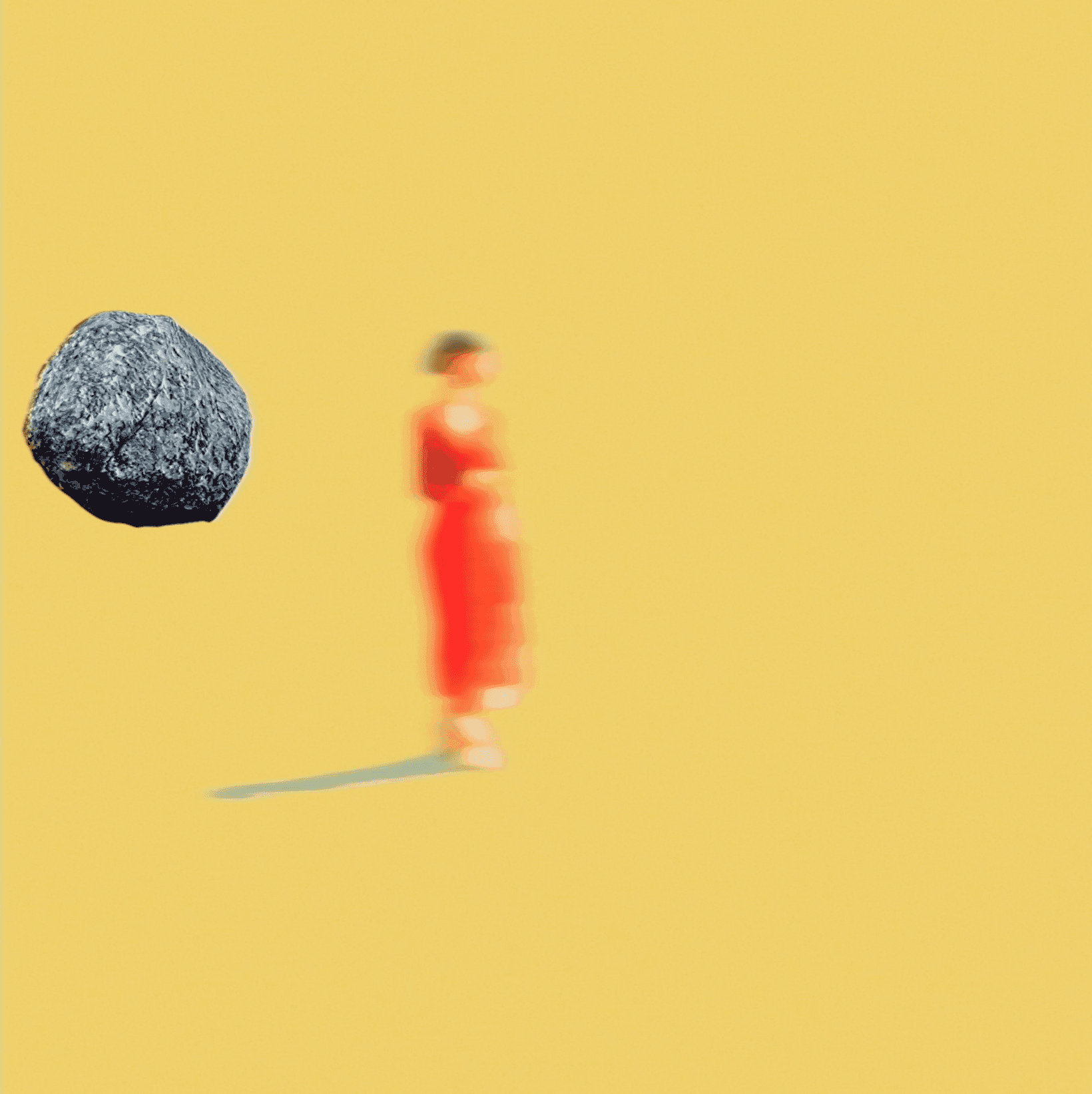 The transcendent yellow void scene